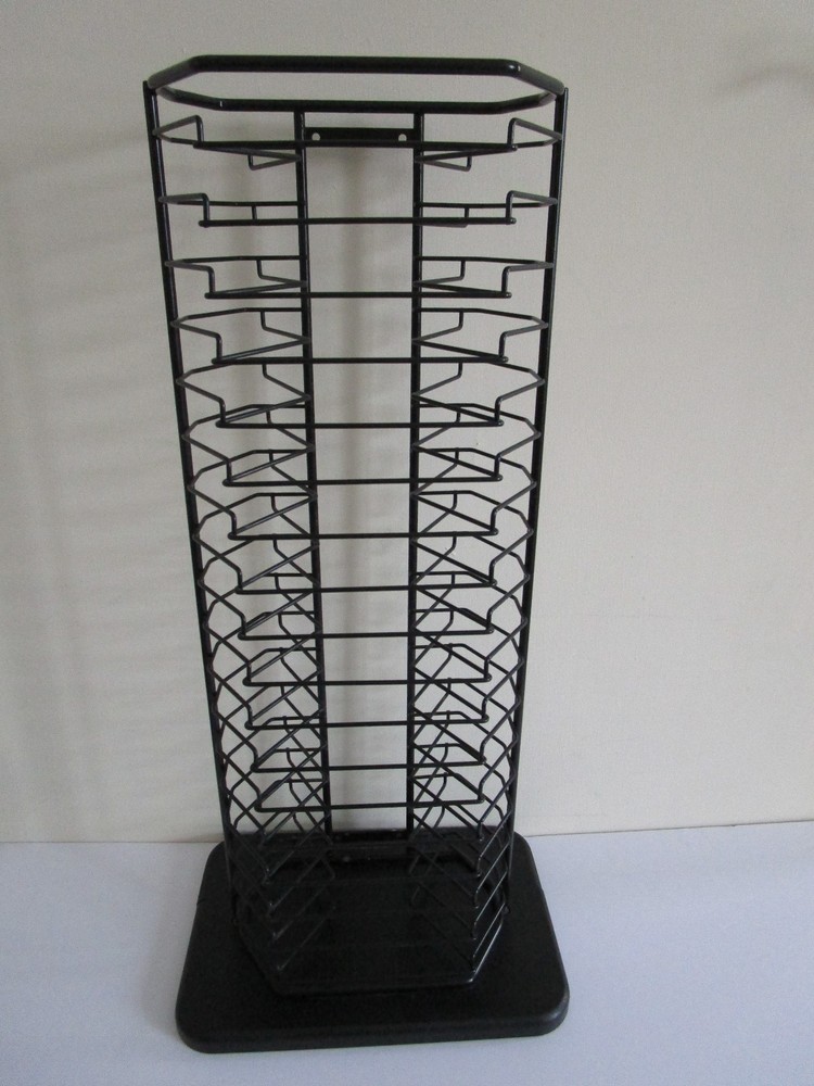 18 DVD / Blu-Ray / 36 CD Multimedia storage holder tower rack organizer