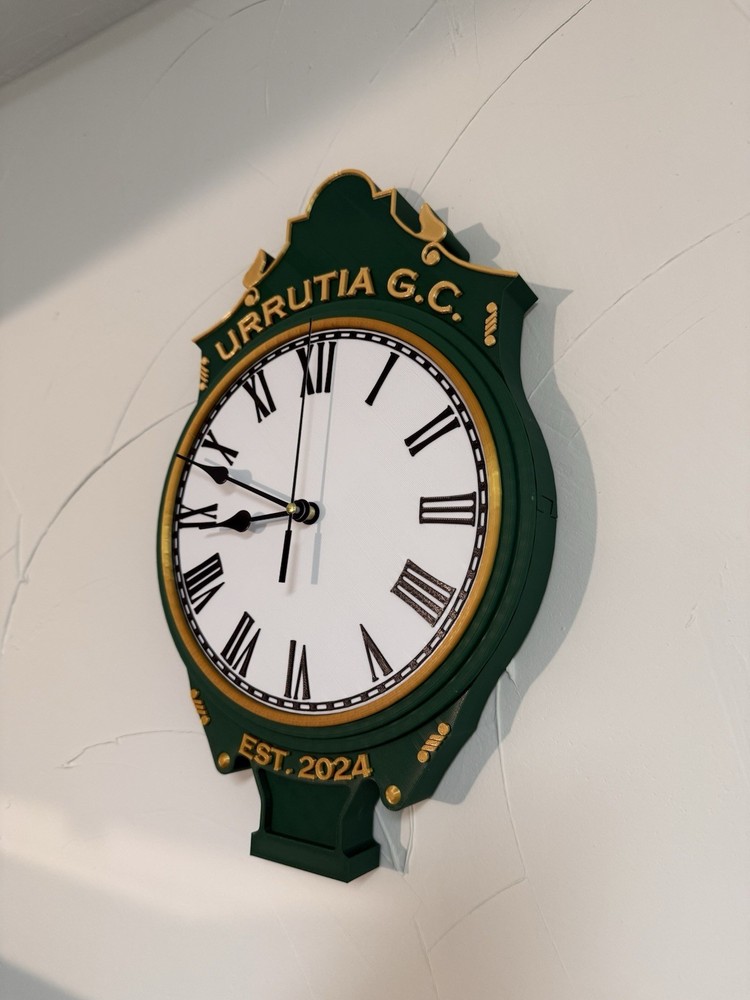 Personalized Golf Wall Clock - Custom Name & EST. YEAR
