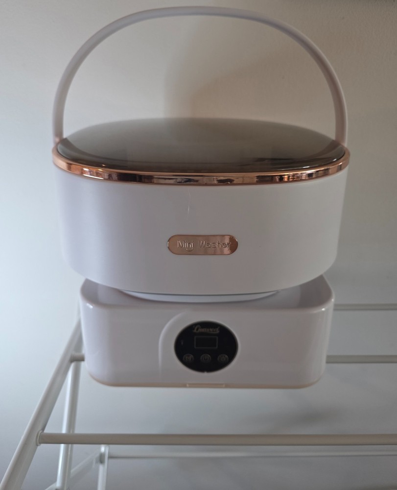Foldable Mini Washer Portable Washing Machine Works On Unit Buttons Only