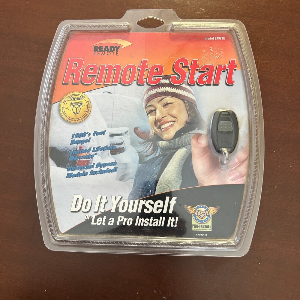 Ready Remote by Viper Remote Start Model 24921B Automatic Start Warm Up New