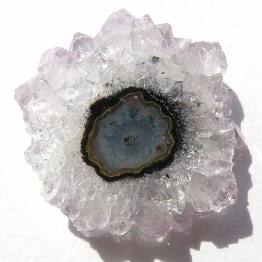 Stalactite Flower Slice  Polished Both Sides    E94