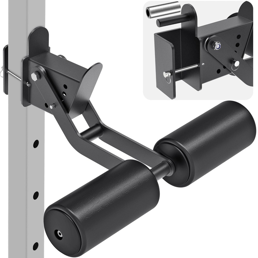 Nordic Hamstring Curl Attachment for 2"x2" Power Rack - Adjustable Leg Hold Down