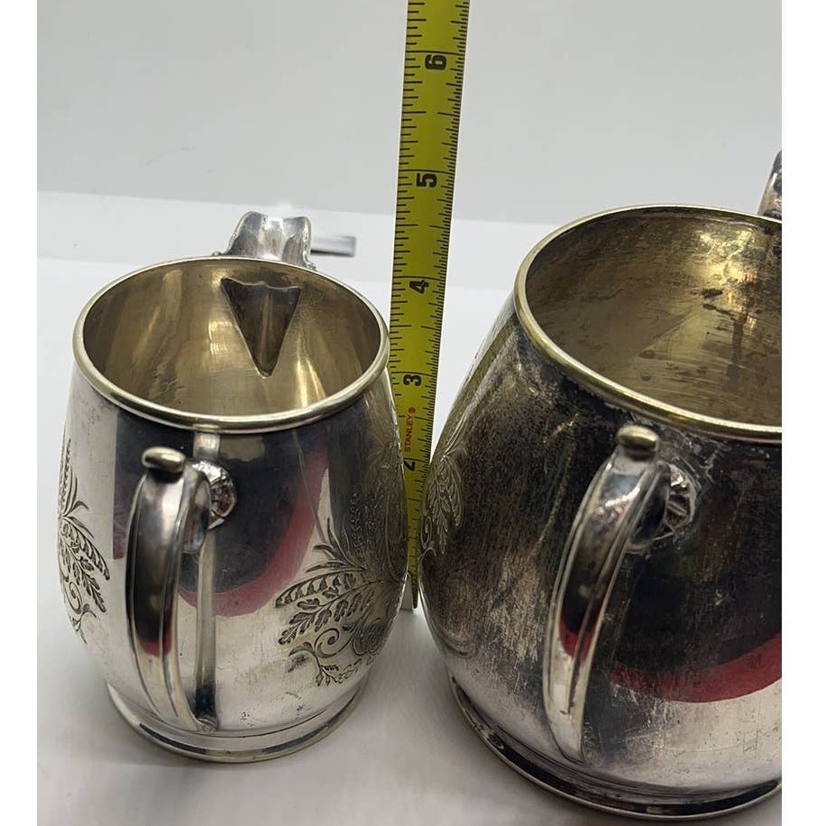 Vintage ROBERT PRINGLE & SONS Silver Plated set