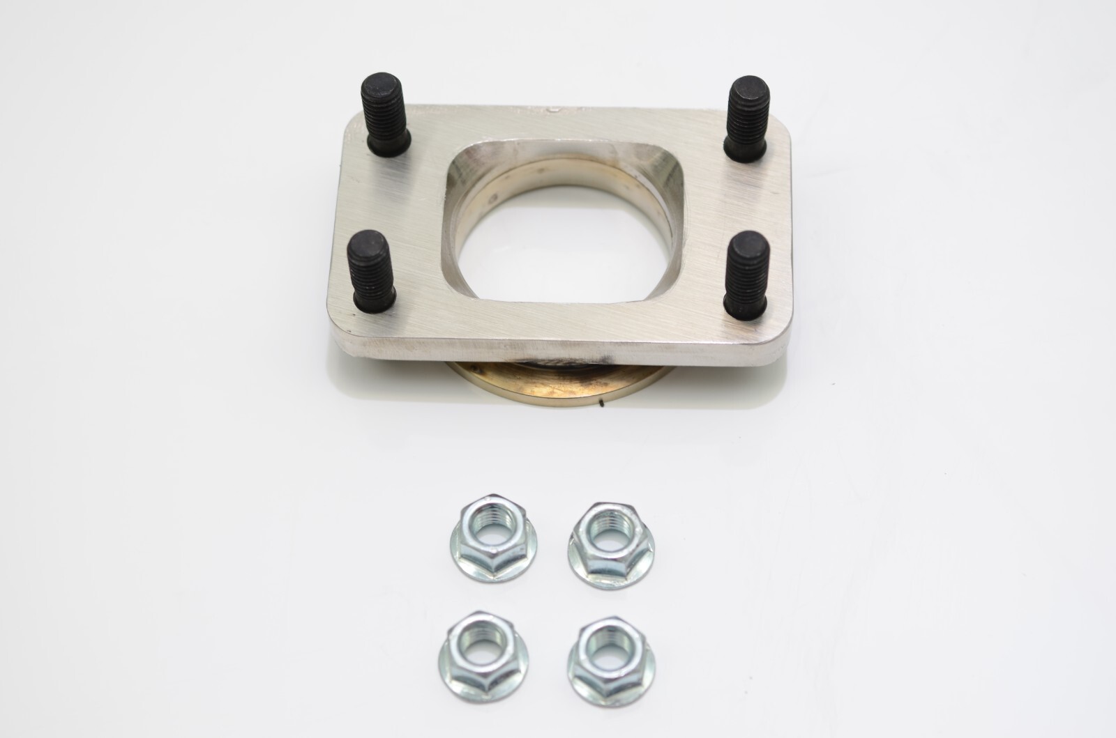 All Out Fab Precision v-band to T3 style flange adapter