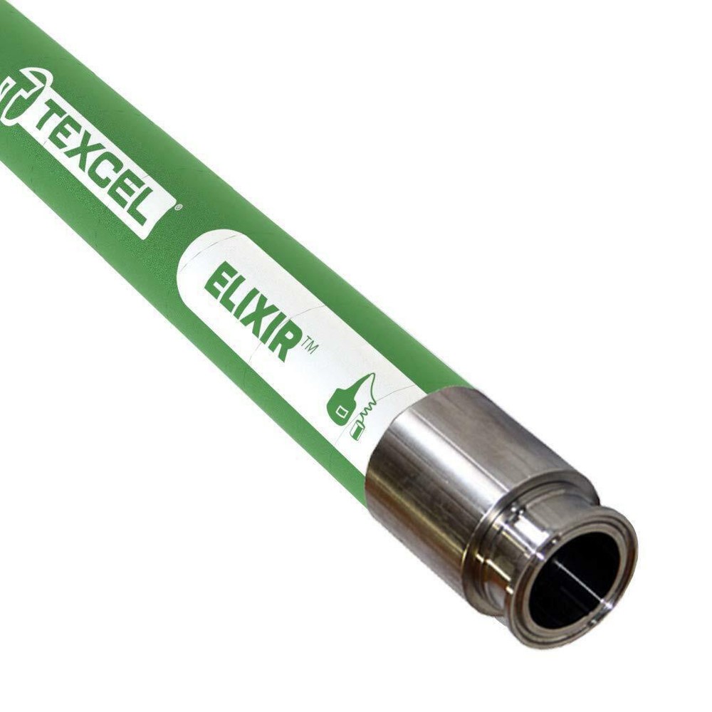 1.5" Texcel ELIXIR Series Distillery Hose - 5 ft - FDA Approved