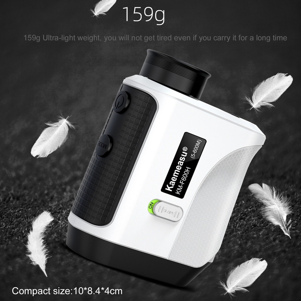 Golf Rangefinder ±0.5 Yd Accuracy -Rechargeable Laser Golf Range Finder