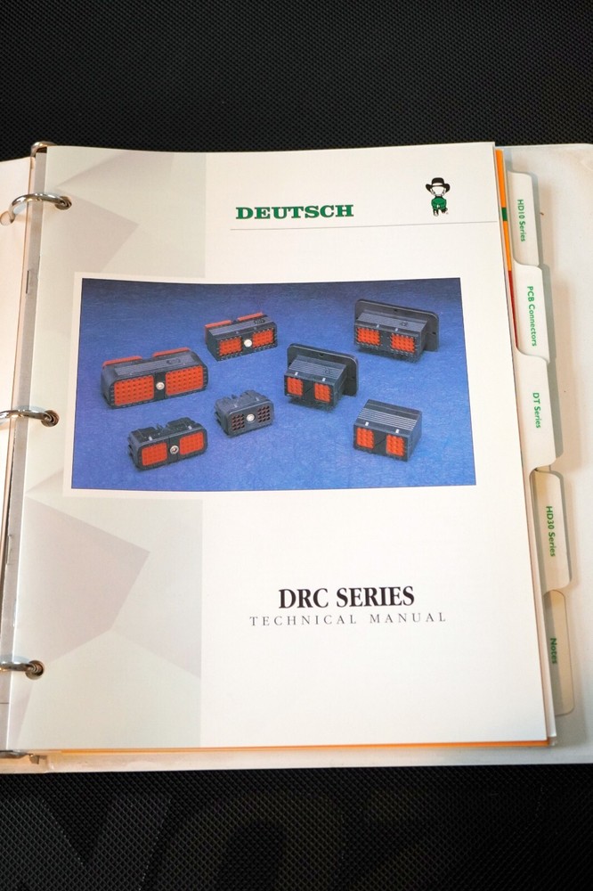 Vintage DEUTSCH IND PROD DIV Application Guide **Nice Find**