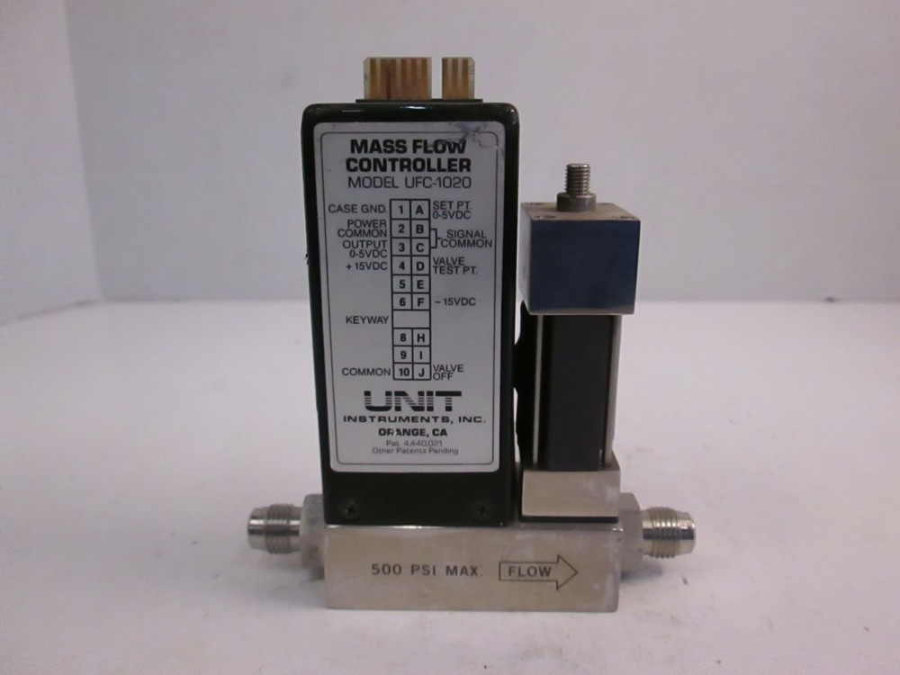 Unit UFC-1020 Mass Flow Controller MFC, SiH4, 100 SCCM