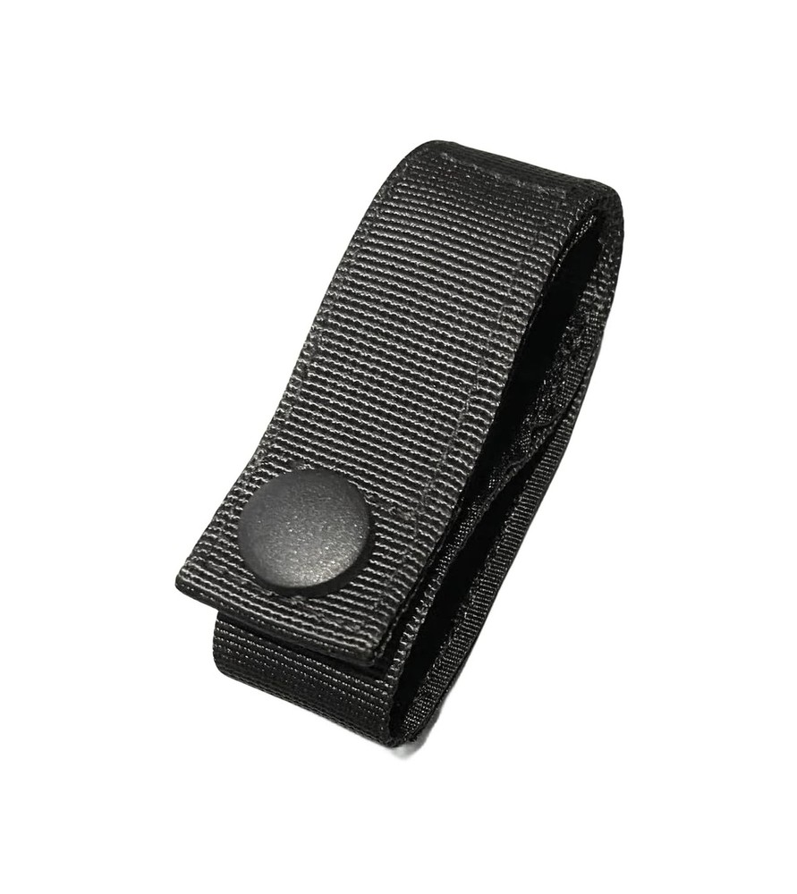Handcuff Strap w/Snap Closure Cuff Holder Nylon Keeper Chain/Hinged Cuffs Car...