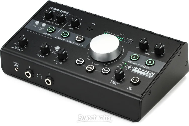 Mackie Big Knob Studio 3x2 Studio Monitor Controller and Interface