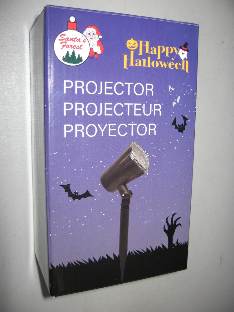 Santa s Forest Happy Halloween Projector
