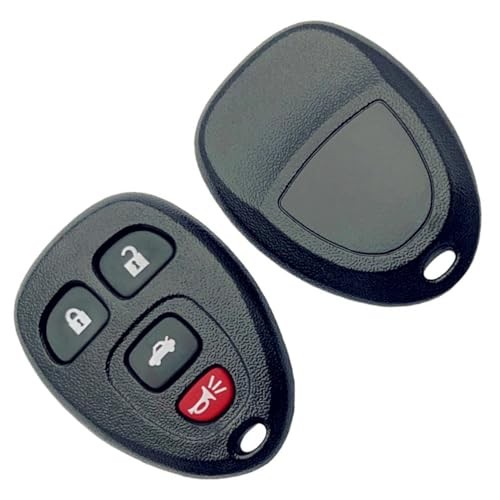 Key Fob Shell Replacement for Buick Lucerne/Chevy Impala Monte 4 Button-A