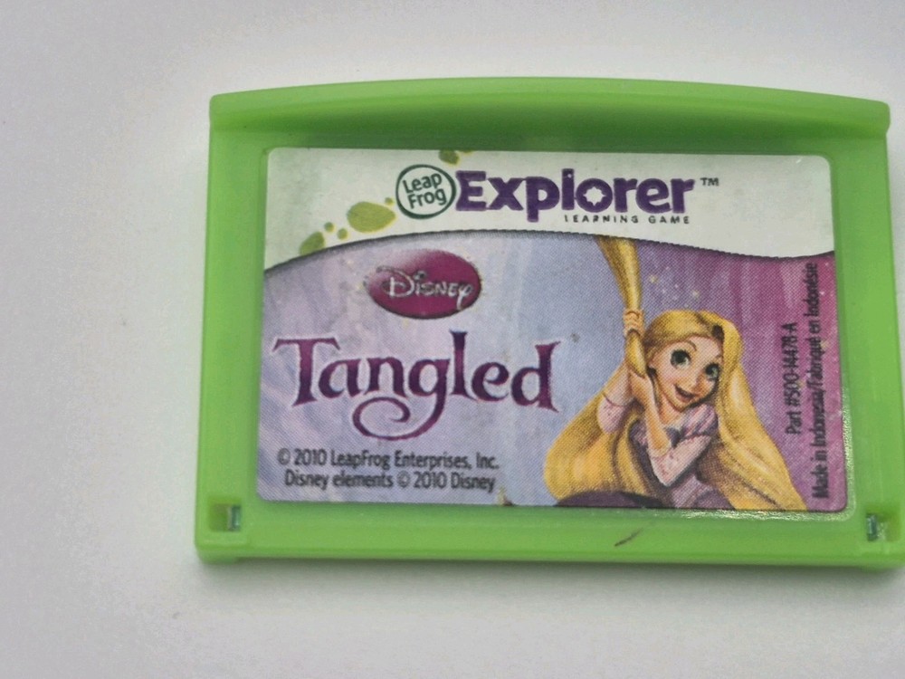 Leap Frog LeapPad Explorer Learning System Game Disney's Tangled Cartridge