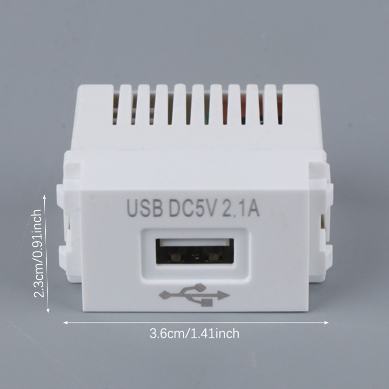 USB Power Module 220V 5V Transformer 2.1A USB Charging Socket Switching Adapter