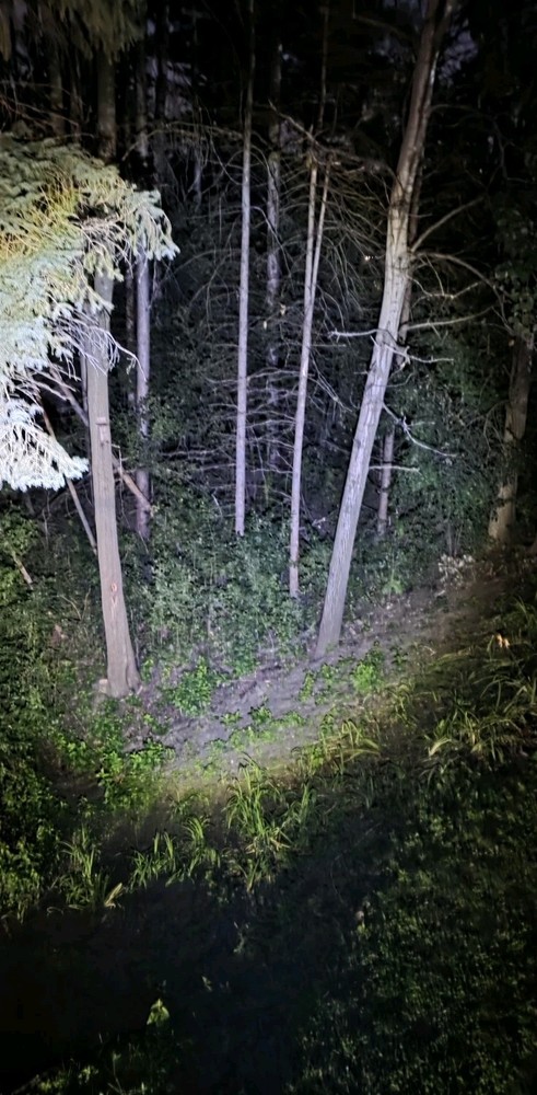 Led Flashlight With Display Light Type C USB Charging Built-in Battery