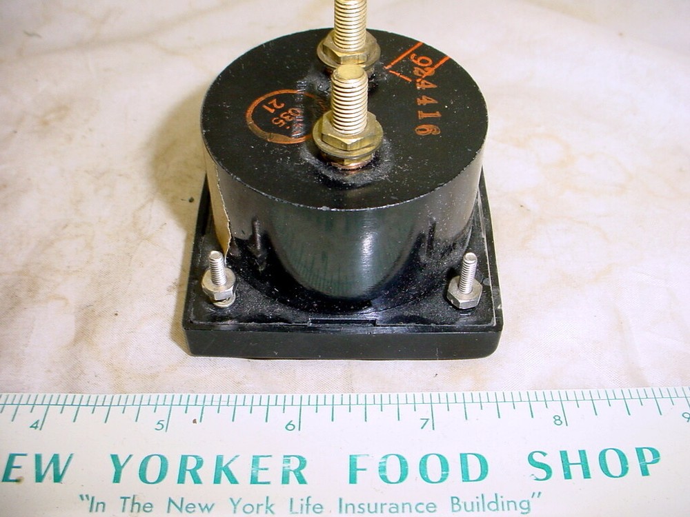 Simpson 0-15 Amps AC Panel Meter Tested Good