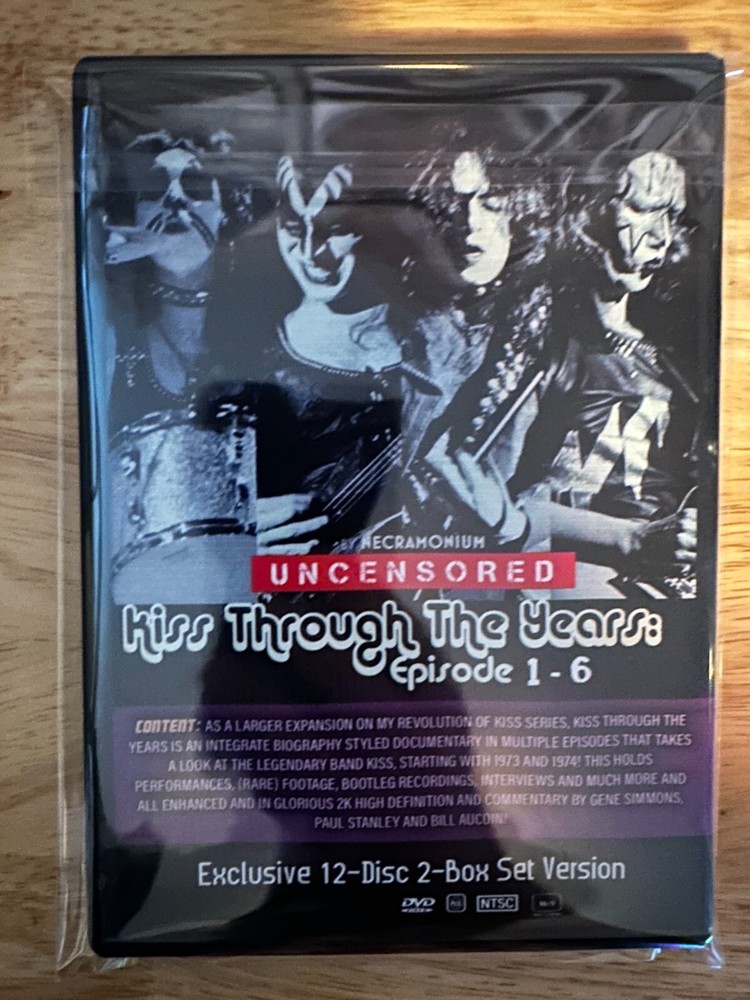 KISS - Through the Years 1973-2008 The 17 Volume Complete DVD Box Set