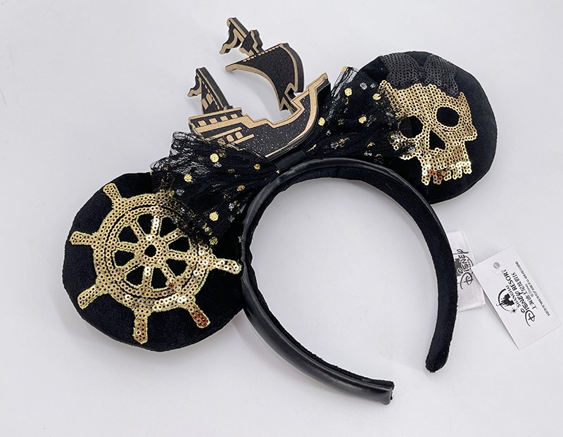 Pirates of the Caribbean 2025 Disney Headband Exclusive Rare Ears Minnie Mouse