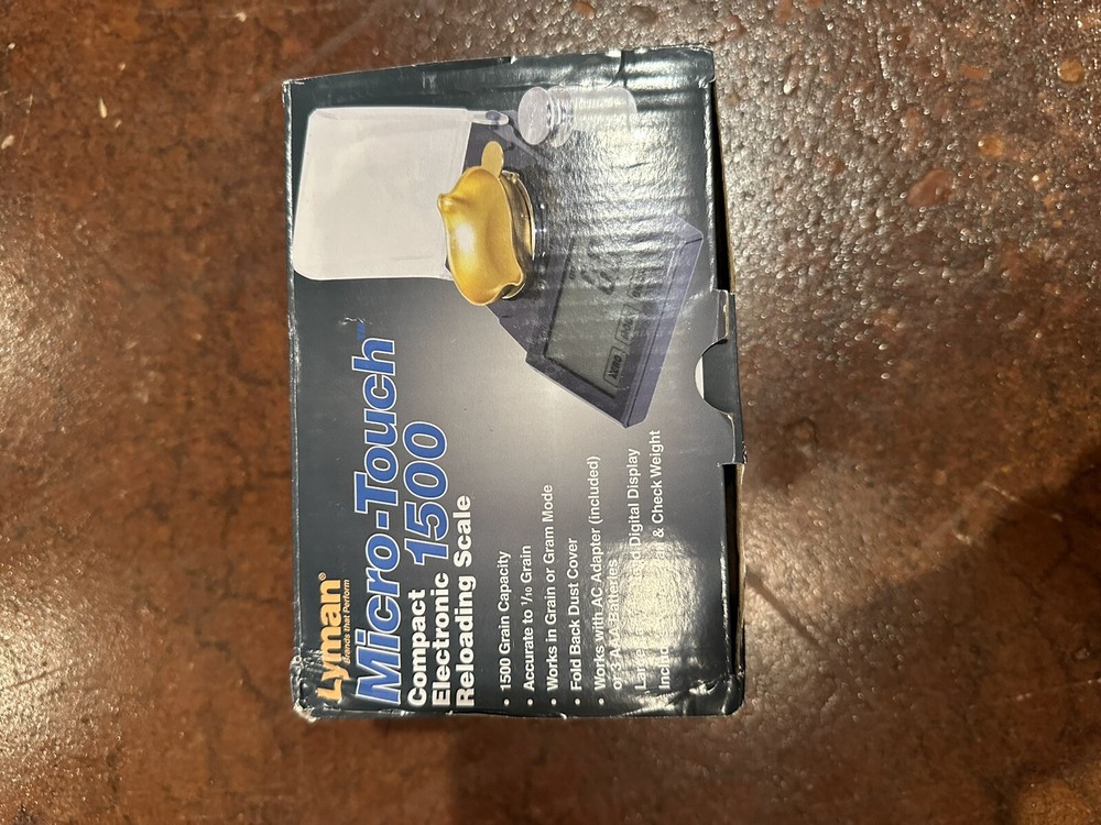 Lyman 7750700 Micro-Touch 1500 110V Electronic Reloading Scale