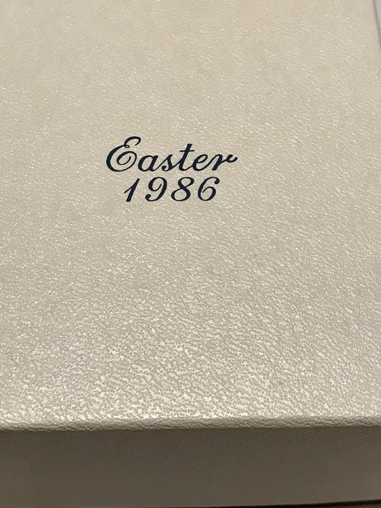 NORITAKE 16th EDITION 1986 EASTER EGG