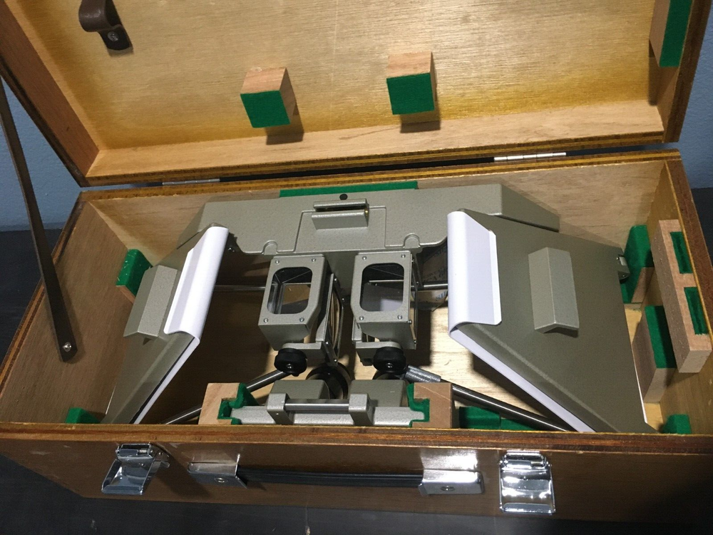 Topcon MS-3 Mirror Mapping Stereoscope Topography In Case