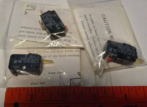 ** Vintage - MATSUSHITA - Microswitch - 3 different available - PICK ONE!!