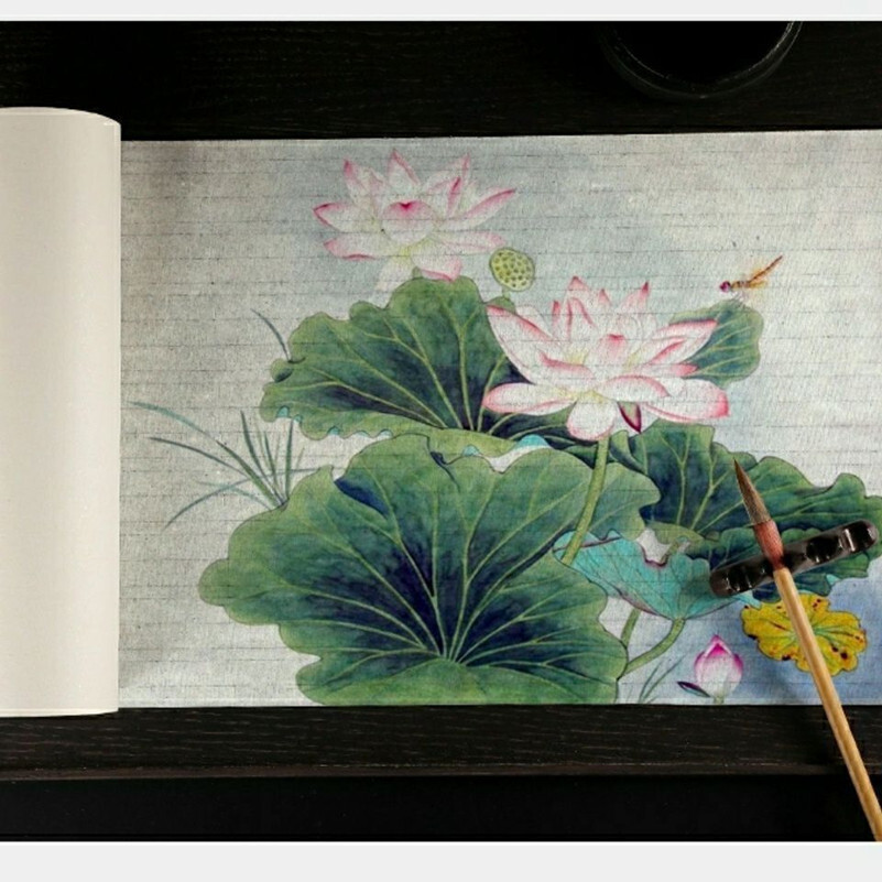 Chinese Calligraphy / Painting Raw RiceTransparent Copy Paper Sumi-E Xuan Roll