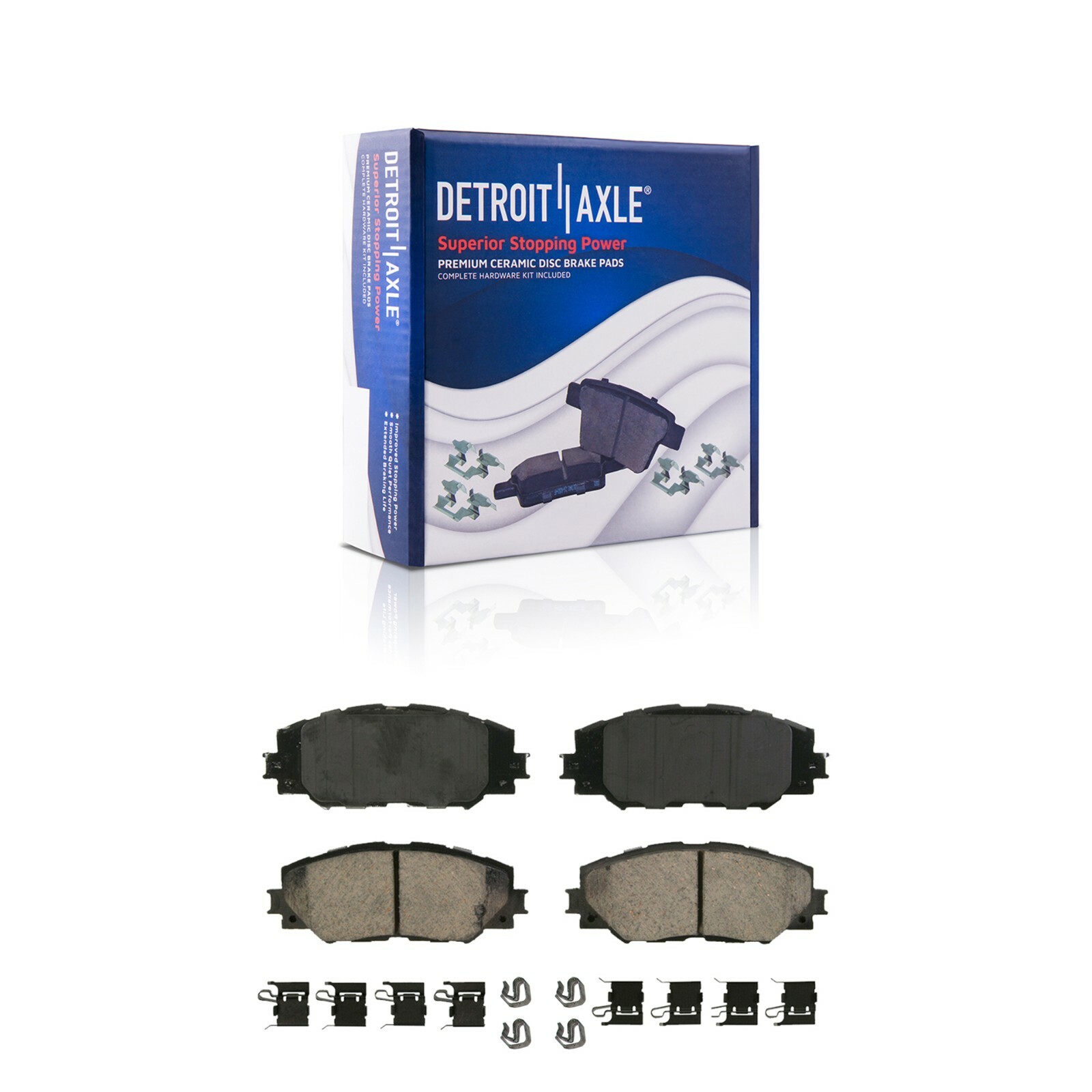 Front Disc Rotors + Brake Pads for Toyota Corolla Matrix Pontiac Vibe Scion xD