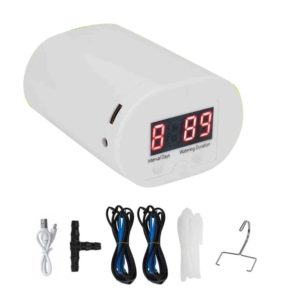 Automatic Plant Waterer for Balcony with Three-Way Head and Multiple Outlets