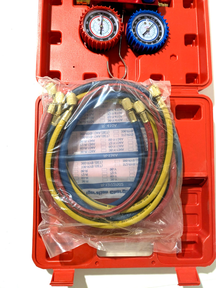 Cal Hawk Tools CZFCGA Manifold Gauge Set