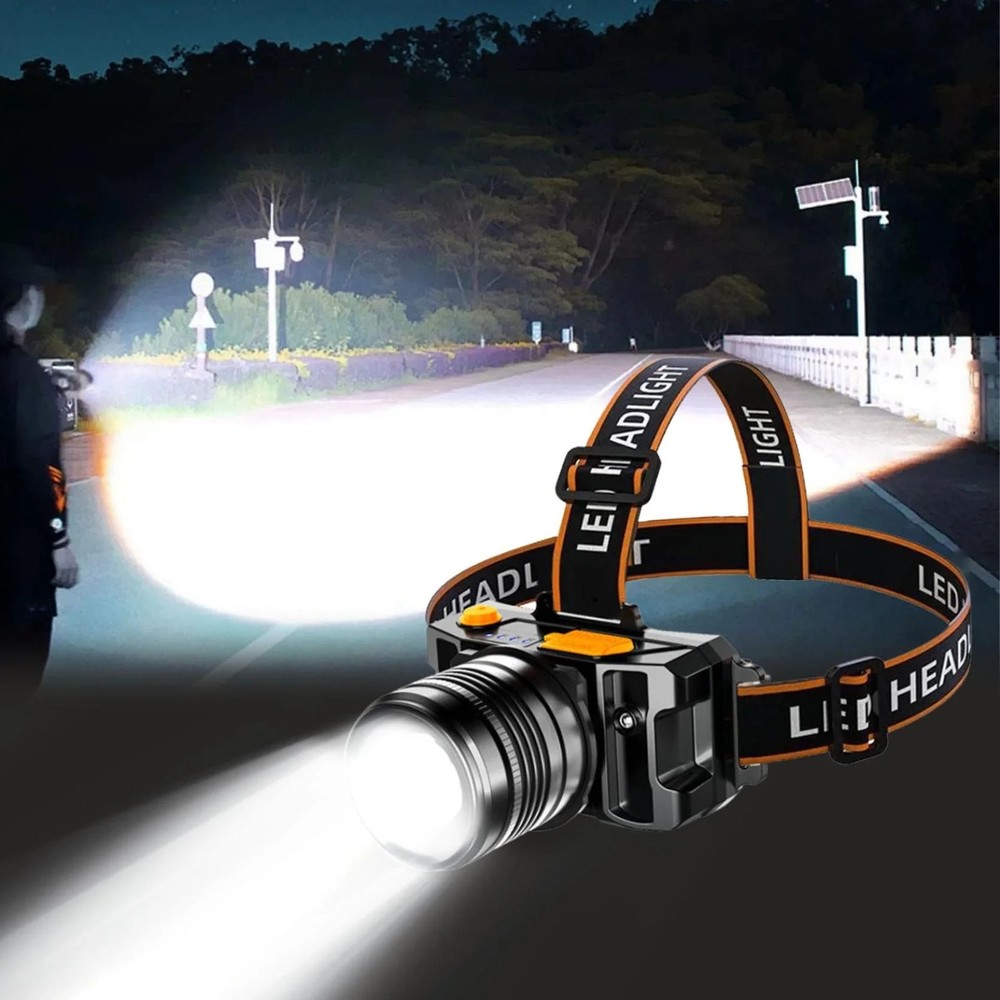 9900000LM Super Bright LED Headlamp Rechargeable Headlight Flashlight Head Torch