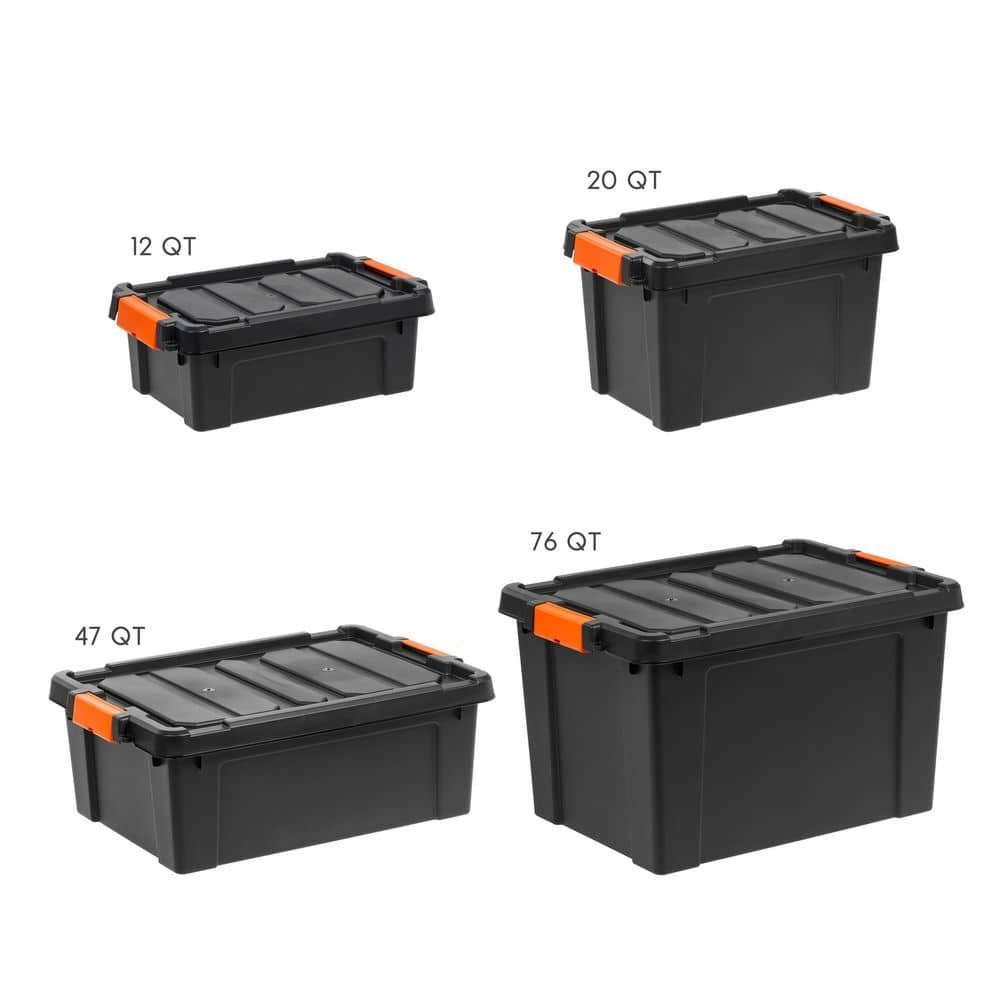 5 gal. Heavy-Duty Stackable Storage Tote
