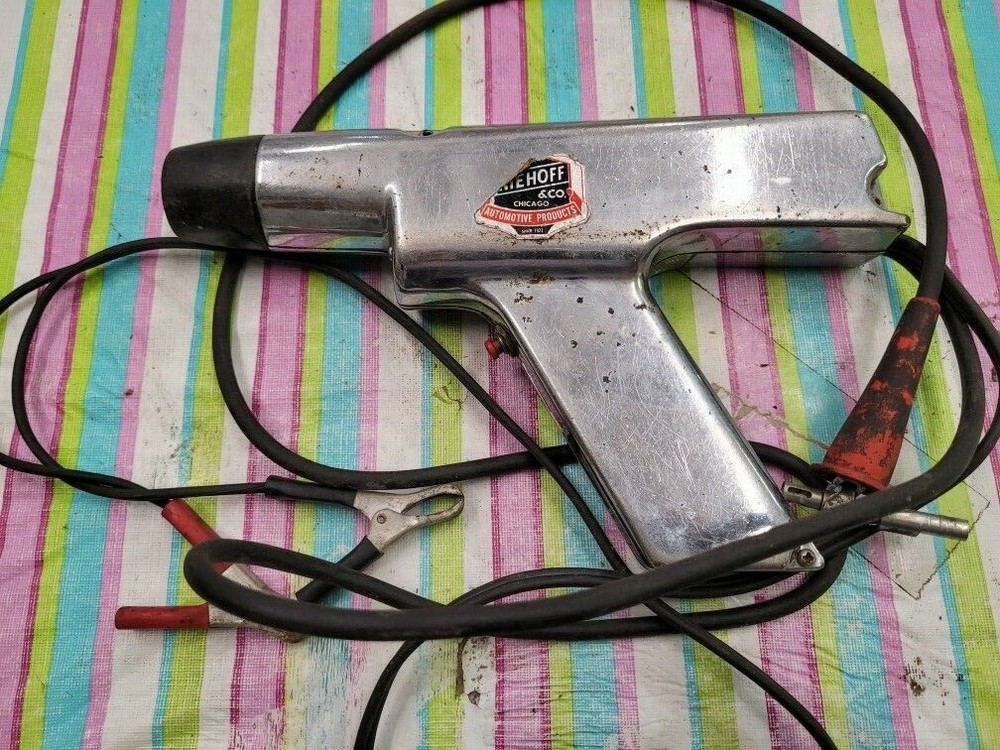 Vintage Niehoff Chrome Ignition Timing Light *Untested* Collector’s Item