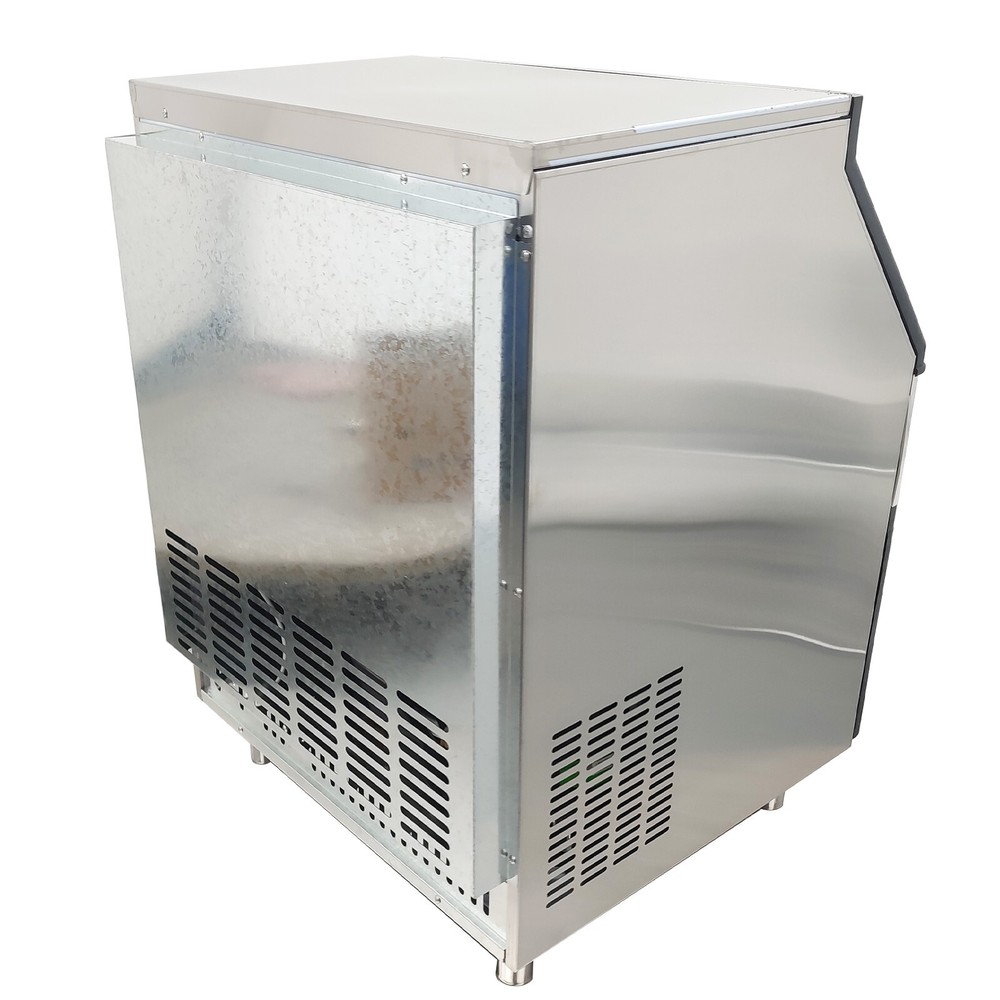 Automatic Commercial Ice Machine160KG Ice Making Capacity Ice Cube Maker Stainle