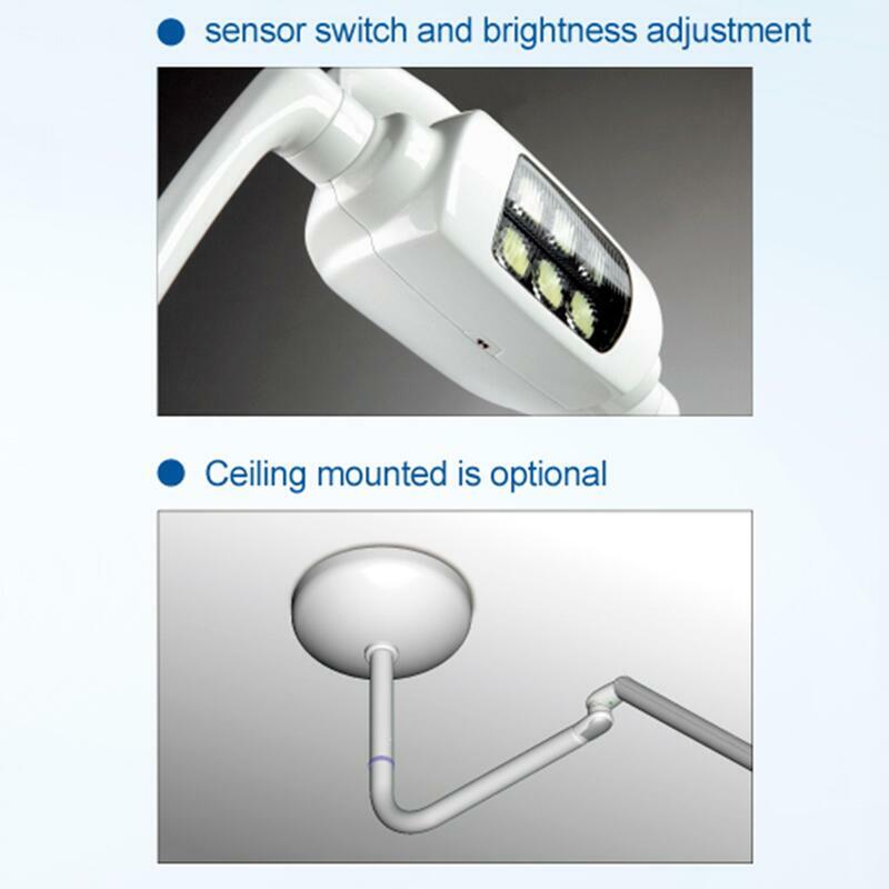 Dental LED Ceiling Mounted Lamp Led Lamp With Ceiling Arm Module Operation Light