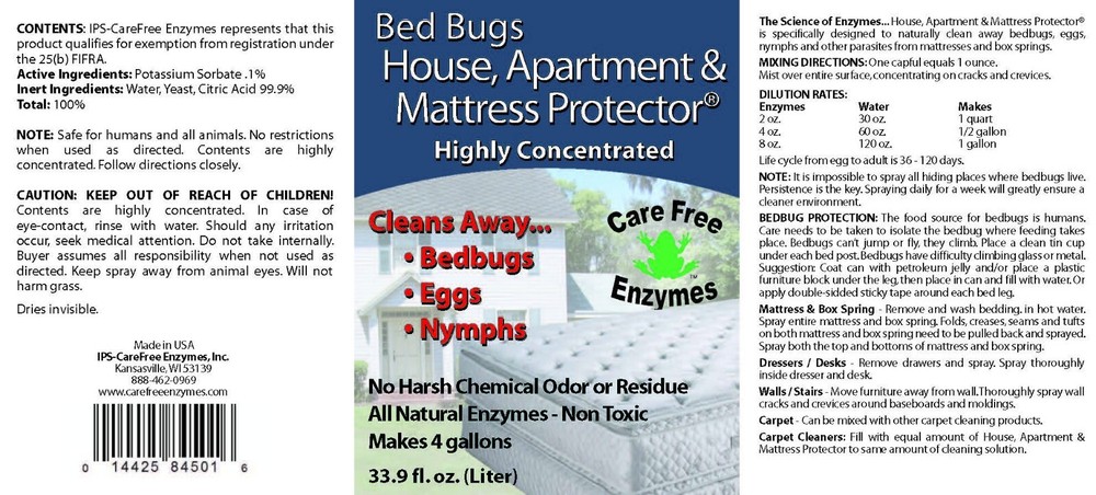 Bed Bug Mattress & Box Spring Protector 33.9oz
