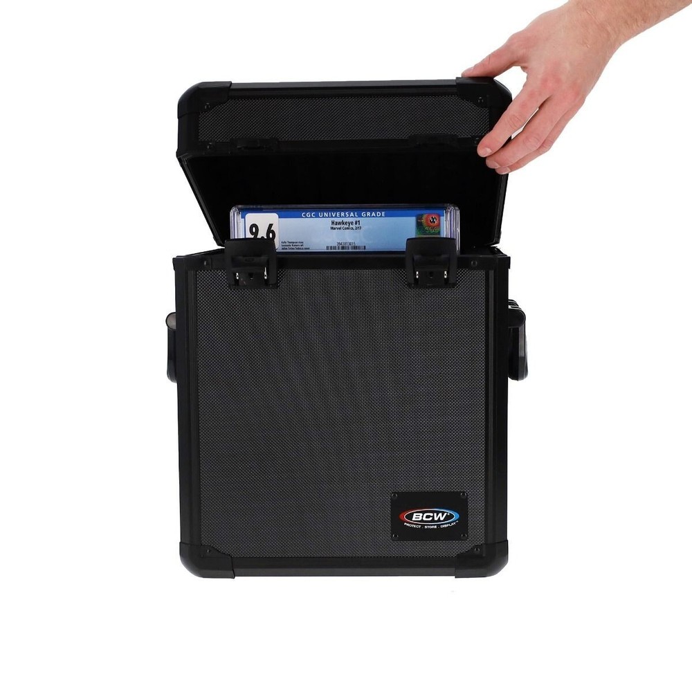 BCW Graded Comic Book Case Secure Latching Storage for CGC CBCS PGX Comics 15 CT