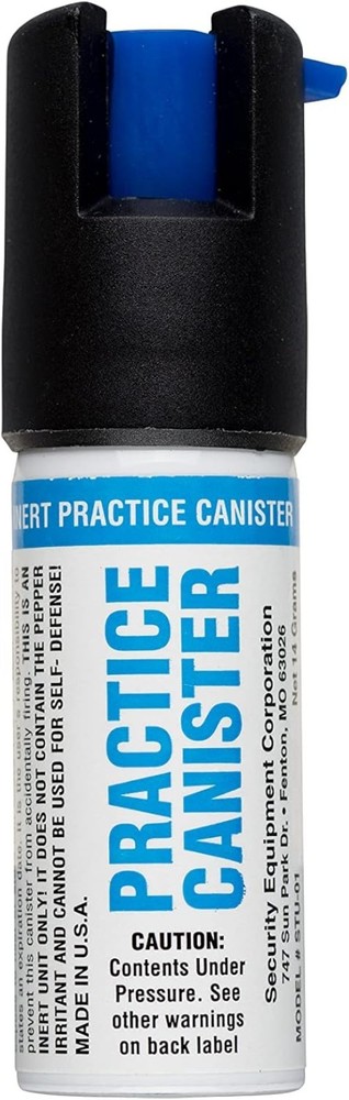 Compact Twist Lock Practice Spray - Safe Training for Personal Protection