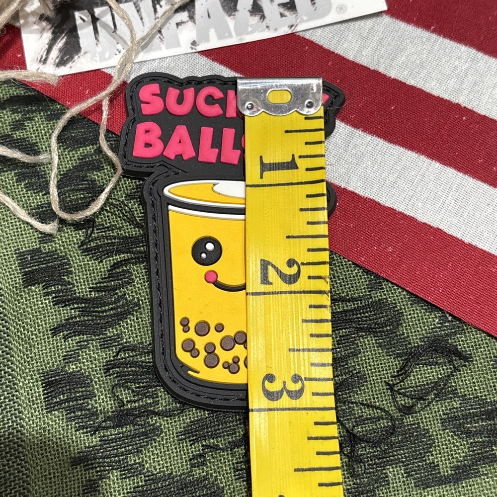 PvC 3D: Bubble Tea Tasty Treat Morale Tactical Hook & Loop Patch