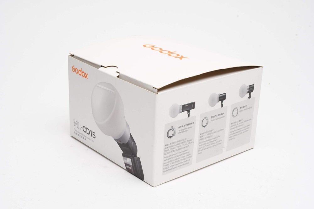 Godox ML-CD15 Diffuser Dome in Box, Godox Mount