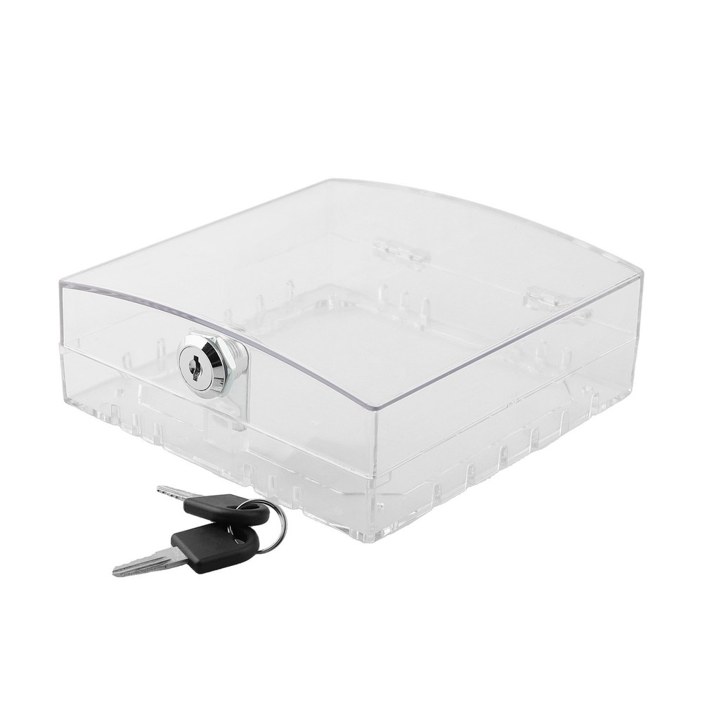Lockable Transparent Guard Box for Energy Efficient Temperature Control