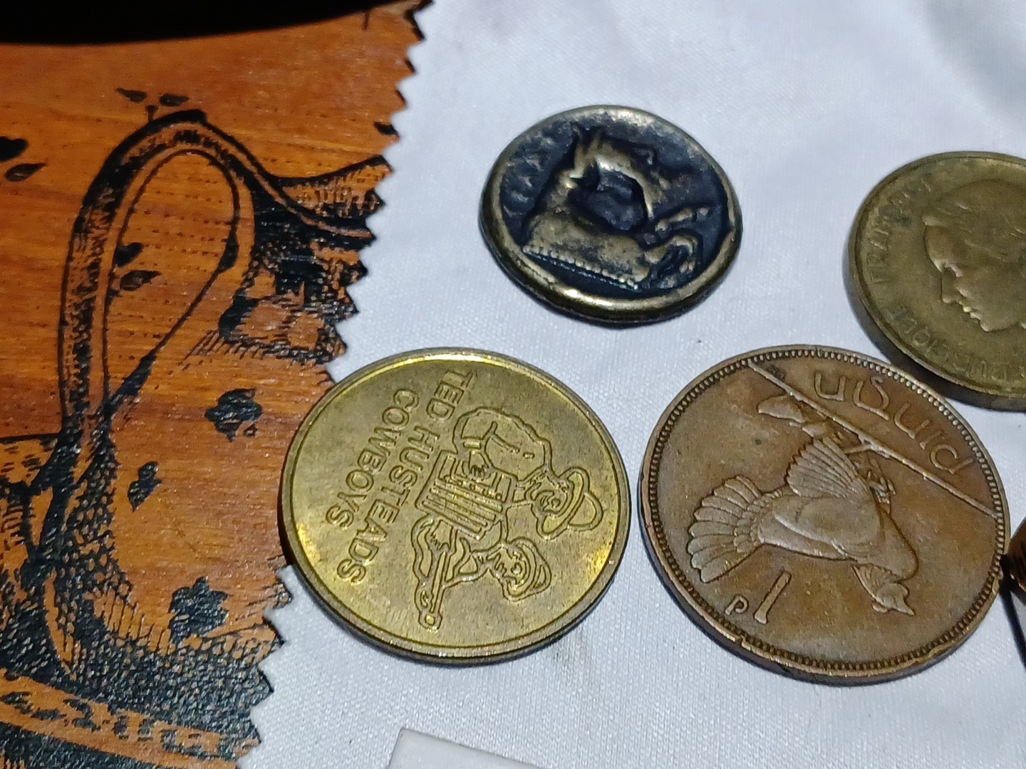 Coins, Tokens, And A Dye~