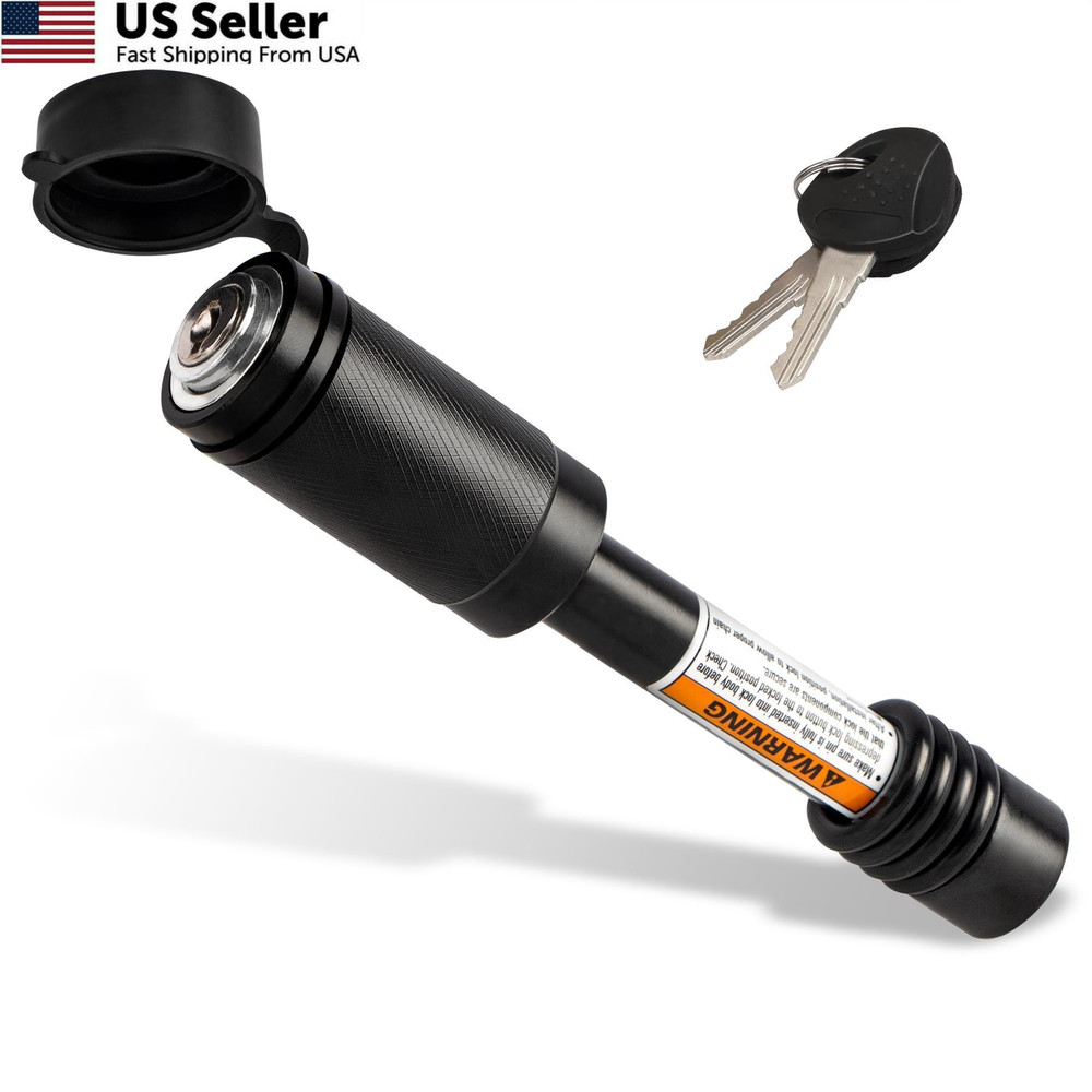 META Hardware Trailer Hitch Locks, Lock with 5/8'' 2-3/4" Pin, 1pack