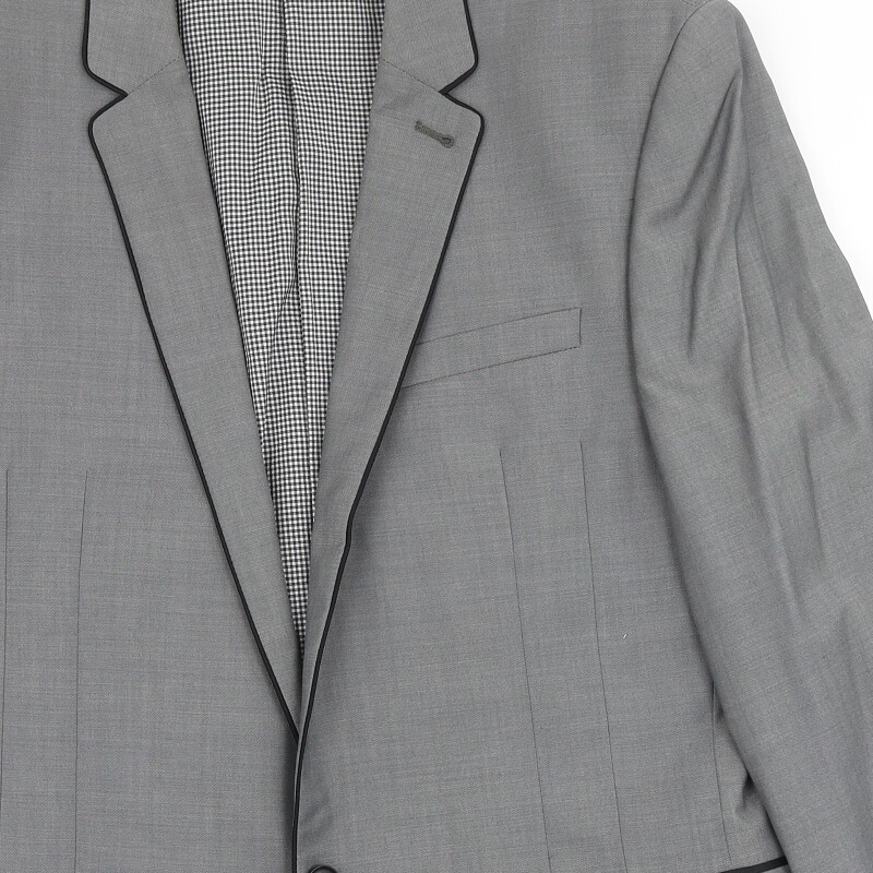 NEXT Mens Grey Wool Blend Blazer Size 40 Reg