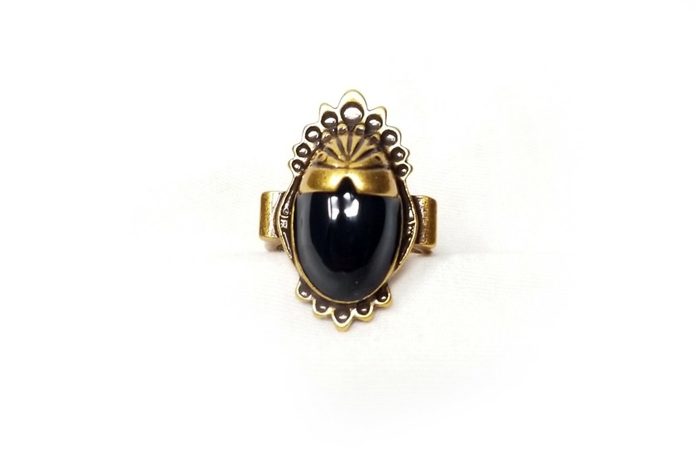 Boris Karloff Mummy Scarab Ring Replica