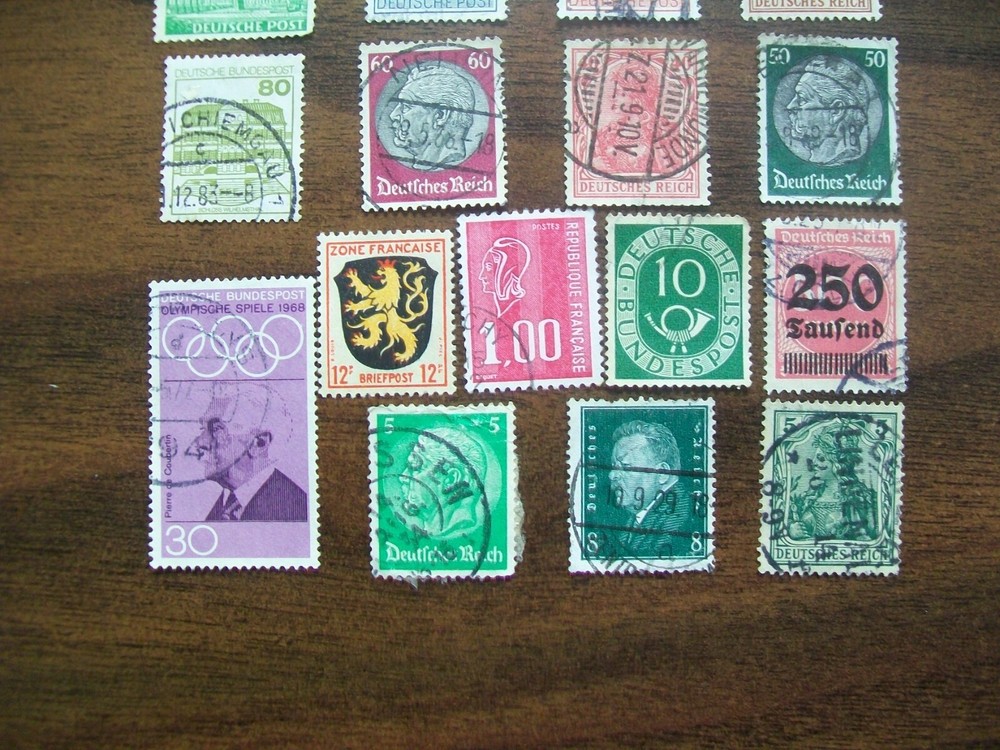 Germany Postage Stamps - Germany - Vintage - 20 Various Stamps (426)