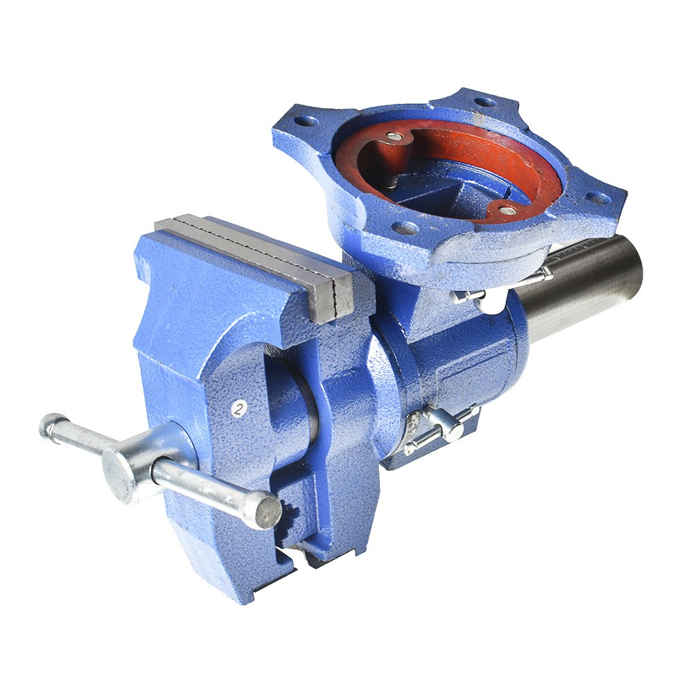 6" Multi-Purpose Rotating Bench Vise Heavy Duty With 360 Degree Swivel Base