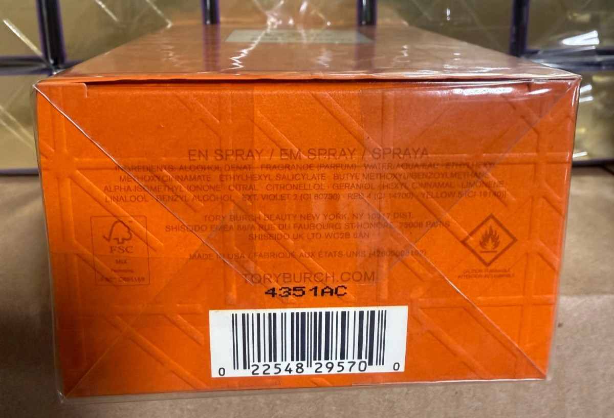 Tory Burch Signature 3.4oz Eau de Parfum Women’s Spray New Sealed Box