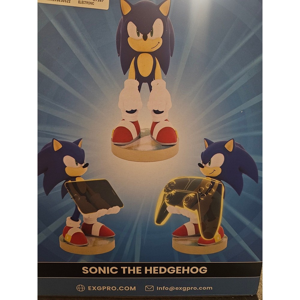 Sonic the Hedgehog Blue Sonic Controller Phone Holder NIB