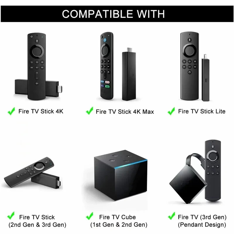 New Voice Remote Control L5B83G for Amazon Fire TV Stick Lite 4K 3rd Gen Alexa